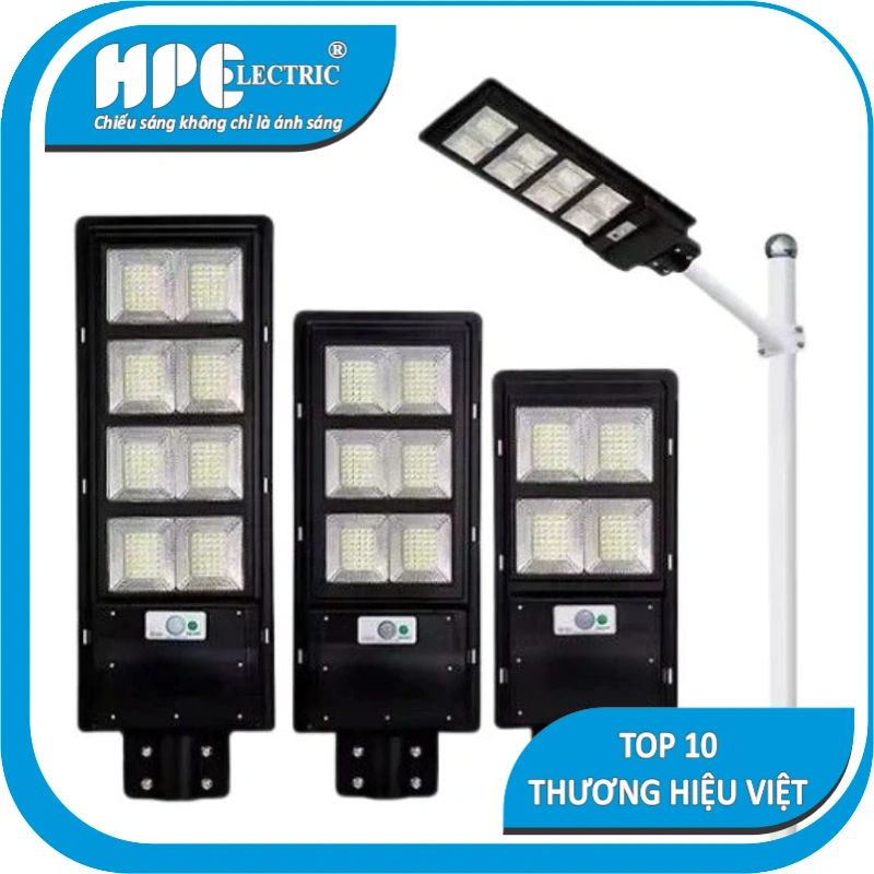 Đèn Đường NLMT Liền Thể H72 Đèn Đường NLMT Liền Thể H72