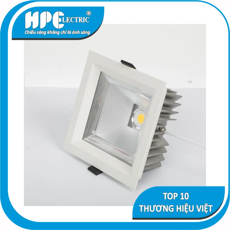 Đèn Âm Trần Kính COB H170A Đèn Âm Trần Kính COB H170A