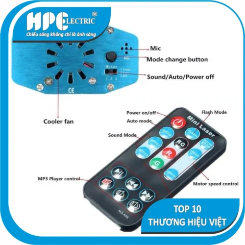 Đèn Laser H303 den laser h303 4