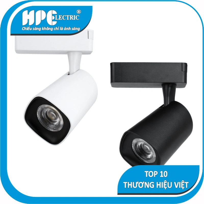 Đèn Rọi Chiếu Điểm Ray Kéo COB H91 Đèn Rọi Chiếu Điểm Ray Kéo COB H91