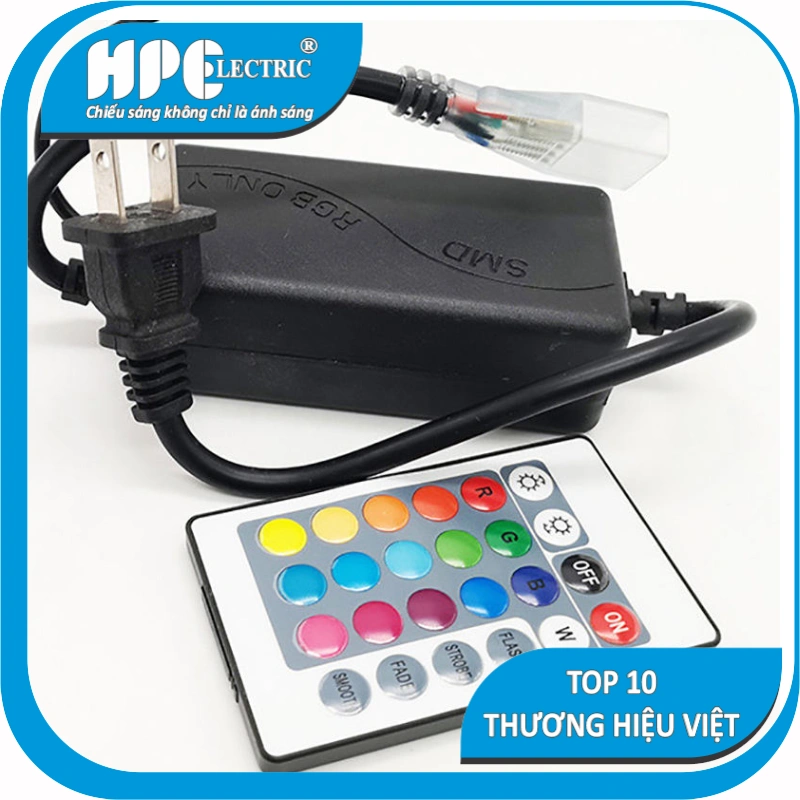 Bộ Khiển LED 7 Màu H339B Bộ Khiển LED 7 Màu H339B