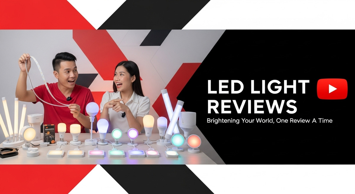 Hướng dẫn sử dụng và lắp đặt đèn LED Bulb hinh banner youtube 3