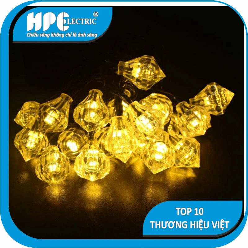 Combo 100 Dây kim cương nháy nhiều màu 5M Combo 100 Dây kim cương nháy nhiều màu 5M - Ảnh 2